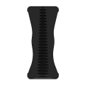 Masturbator No.23 Stroker, żebrowany, elastyczny TPE, czarny