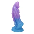 Dildo Power Monsters Atlanteans - 19 cm, silikonowy, przyssawka, rzeźbiony design