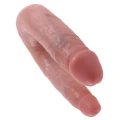 Dildo King Cock - podwójny stymulator, 30 cm długości, elastyczny materiał PVC