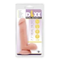 Dildo Mr Dixx 7,1 cala, elastyczny, przyssawkowy, antybakteryjny TPE