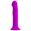 Wibrator Murray PRETTY LOVE – silikon/ABS, 12 funkcji wibracji i pulsacji, przyssawka