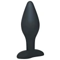 Korek analny - Black Velvets, silikonowy, 12 cm długości, 4 cm średnicy