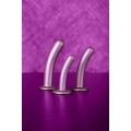 Dildo silikonowe Ouch! - 6'', zakrzywione, z przyssawką, wodoodporne