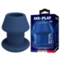 Korek analny Mr. Play Jack - M, 3,5 cm wewn., ergonomiczny kształt, silikonowy