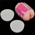 Masturbator dwustronny, TPE, 6,2x10,3 cm, naturalny kolor