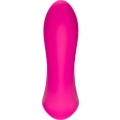 Stymulator łechtaczki, silikonowy, 9 trybów wibracji, wodoodporny, różowy