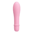 Wibrator silikonowy Pretty Love Solomon, 10 funkcji drgań, wodoodporny, 123mm