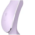 Wibrator - Satisfyer Curvy Trinity 2, 3 silniczki, wodoszczelny IPX7, 11 programów fal ciśnienia