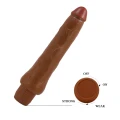 Dildo BAILE - barbara, ABS/TPR, 9.8'', wielostopniowe wibracje, zasilanie 2 AA
