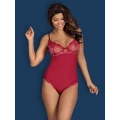 Body OBSESSIVE - Usztywniony Biustonosz, Regulowane Ramiączka, Bordo S/M