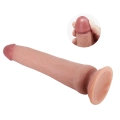 Dildo PRETTY LOVE - TIEMEYER, TPR, 9,8'', przyssawka, realistyczna główka