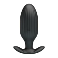 Korek analny Pretty Love Jefferson – 12 funkcji, USB, sterowanie aplikacją, czarny