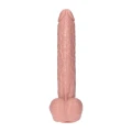 Dildo - Włoska Ekspert 40 cm, PVC, Przyssawka, Naturalna Skóra