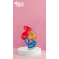 Pierścienie erekcyjne Dreamtoys Love Signal – silikon, wodoodporne IPX8, zestaw 5 elementów