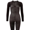 Catsuit otwarty XL-XXL, 100% poliamid, koronkowy kołnierz, miękka jakość