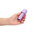 Wibrator Mini Wand Loveline z ABS/Silikon, Wibrujący, Uniwersalny do Przyjemności