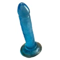 Dildo mini LoveSecret Sensual, TPE, 14 cm długości, 3,5 cm średnicy, niebieski