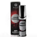 Wibrator płynny unisex Hot Liquid 15 ml - efekt wibracji, aromat truskawkowy, wegański
