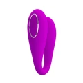 Wibrator silikonowy PRETTY LOVE - AUGUST, 12 funkcji, Bluetooth, wodoodporny