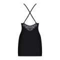 Koszulka nocna OBSESSIVE 828-CHE-1 L/XL, regulowane szelki, koronkowy dekolt