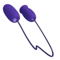 Wibrator podwójny - PRETTY LOVE Daisy - Silikon, 12 funkcji wibracji, 3 funkcje lizania