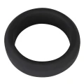 Pierścień erekcyjny Black Velvets, średnica wewnętrzna 3,8 cm, silikonowy, elastyczny