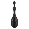 Prysznic analny Black Velvets – 23,5 cm, silikon z powłoką PU, 200 ml