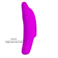 Wibrator palcowy Pretty Love Delphini, silikonowy, 10 funkcji wibracji