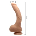 Dildo BAILE - realistyczny materiał TPR, przyssawka, wibracje