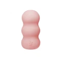 Masturbator TPE Lola Games Marshmallow, długość 8 cm, różowe reliefy