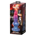 Dildo Power Monsters Eldritch Sentinel 24 cm, przyssawka, tekstura falista