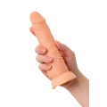 Dildo A-TOYS, TPE, Realistyczny, 16,8 cm, Gładka tekstura, Przyssawka
