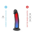 Dildo S.D Model 2 - 6'' (4,3 cm) Realistyczny, Podwójna Gęstość, Silikon Pamięci