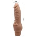 Dildo BAILE - CLARK, 19,5 cm, realistyczny, mięsisty, z silnym żyłkowanym trzonem