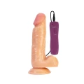 Dildo Leo Motor - 17 cm, 10 funkcji wibracji, wodoodporny IPX2