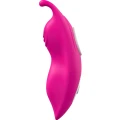 Masażer erotyczny z pilotem, 9 trybów wibracji, wodoodporny, silikon medyczny, różowy