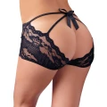 Majtki COTTELLI LINGERIE Koralowe Koronka, Seksowny Design z Kokardą, Rozmiar M