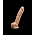 Dildo silikonowe Adam SILEXPAN – podwójna gęstość, przyssawka, realistyczne