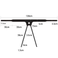 Szelki strap-on polyesterowe, regulowane, z pierścieniem O 1,5 cala, uniwersalne