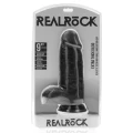 Dildo RealRock 23 cm, PVC, Extra Gruby, Realistyczny z Przyssawką