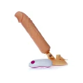 Dildo Mr. Perfect - 24,5 cm, 12 funkcji wibracji, ultra realistyczny materiał