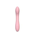 Wibrator silikonowy z serii VIBRATOR PINK, 6 trybów, wodoodporny, elastyczny