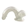 Dildo Mabe Pearl - 20,5 cm, perłowy blask, przyssawka do gładkich powierzchni