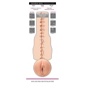Masturbator - Fleshlight Savannah Bond, 25 cm, realistyczny rękaw SuperSkin, regulacja ssania