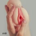 Masturbator podwójny Lola Toys - elastyczny, realistyczny, 19 cm długości