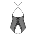 Body OBSESSIVE, pikantna siateczka, regulowane szelki, biżuteryjne ozdoby