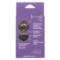 Korek analny Jewel Large, 7 cm długości, 3,8 cm średnicy, z kryształowym sercem