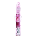Wibrator z masażerem łechtaczki BAILE Throbbing Butterfly – 5 funkcji rotacji, 5 wibracji