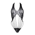 Body LE DESIRE - Halter dekolt, strappy lace, elastyczny nylon, one size S–XL