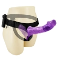 Dildo BAILE - Podwójnie Wibrujący, Dwa Silniki, TPR, PU, ABS, Gumowy